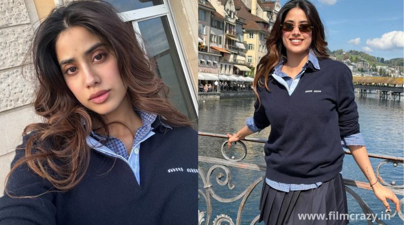 Actress Janhvi Kapoor Swiss Trip Photos