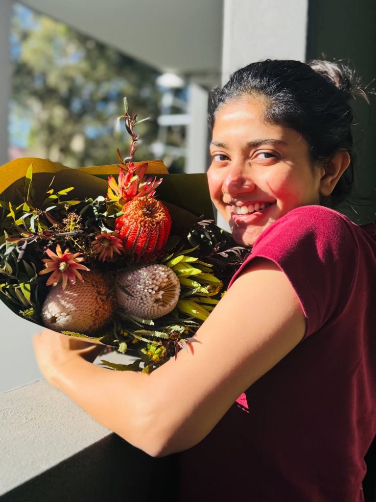 Sai Pallavi shared a few glimpses of her latest look