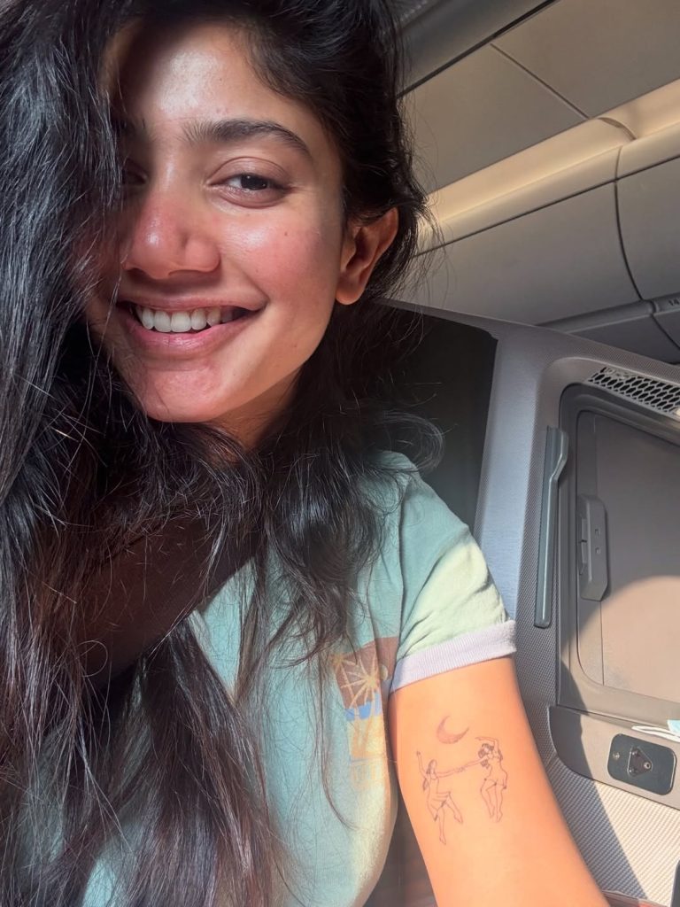 Sai Pallavi shared a few glimpses of her latest look