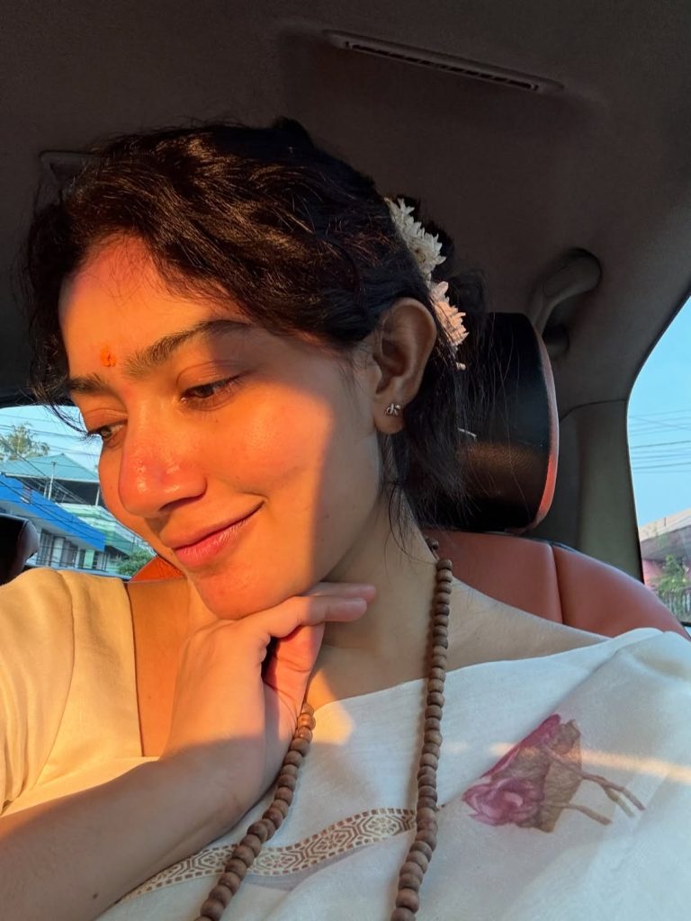 Sai Pallavi shared a few glimpses of her latest look